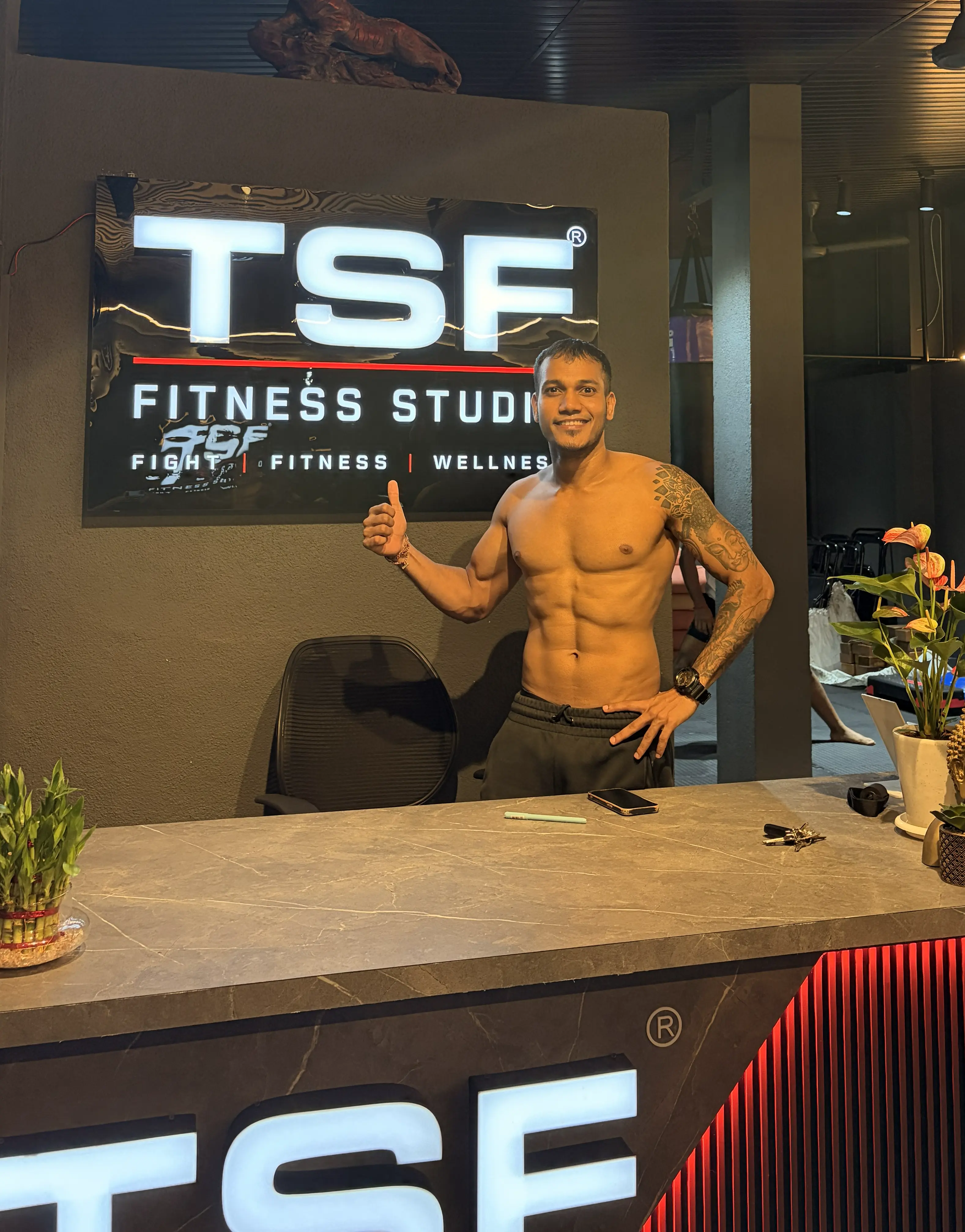 Master Suresh, founder of TSF Fitness Studio